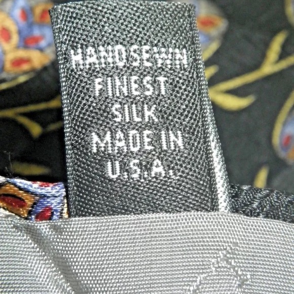 Robert Talbott Men’s Necktie Made in USA - Picture 7 of 7